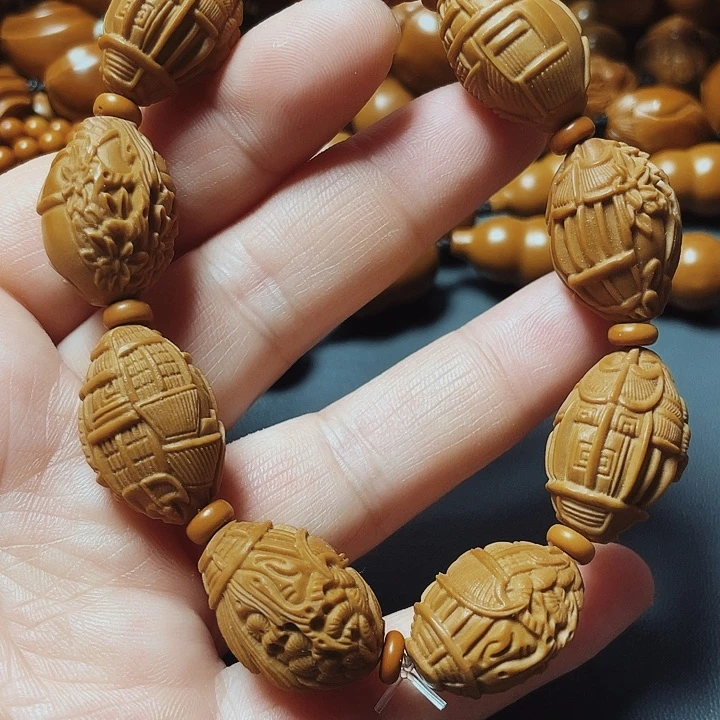 园林，橄榄核雕工艺