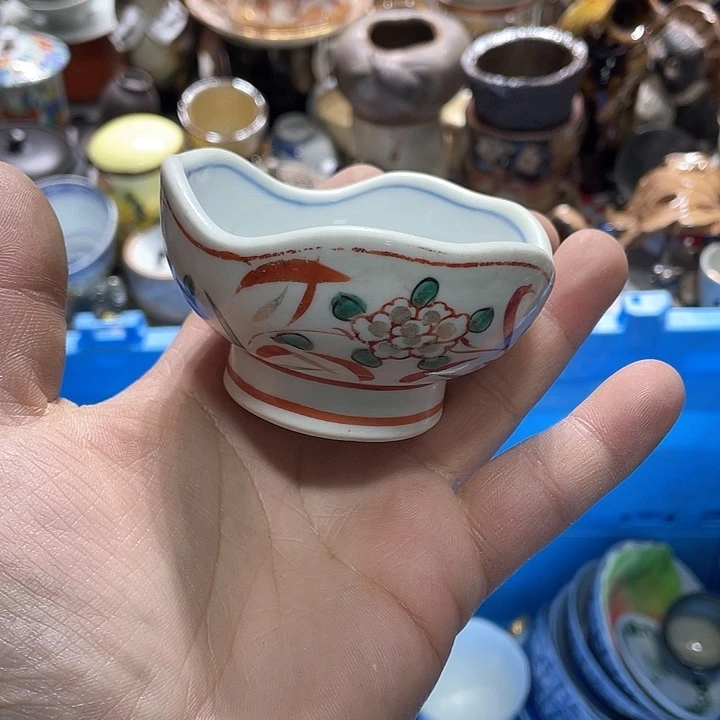 瓷片在一起的时候就像一