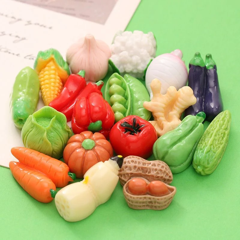 手工饰品diy 蔬菜树脂