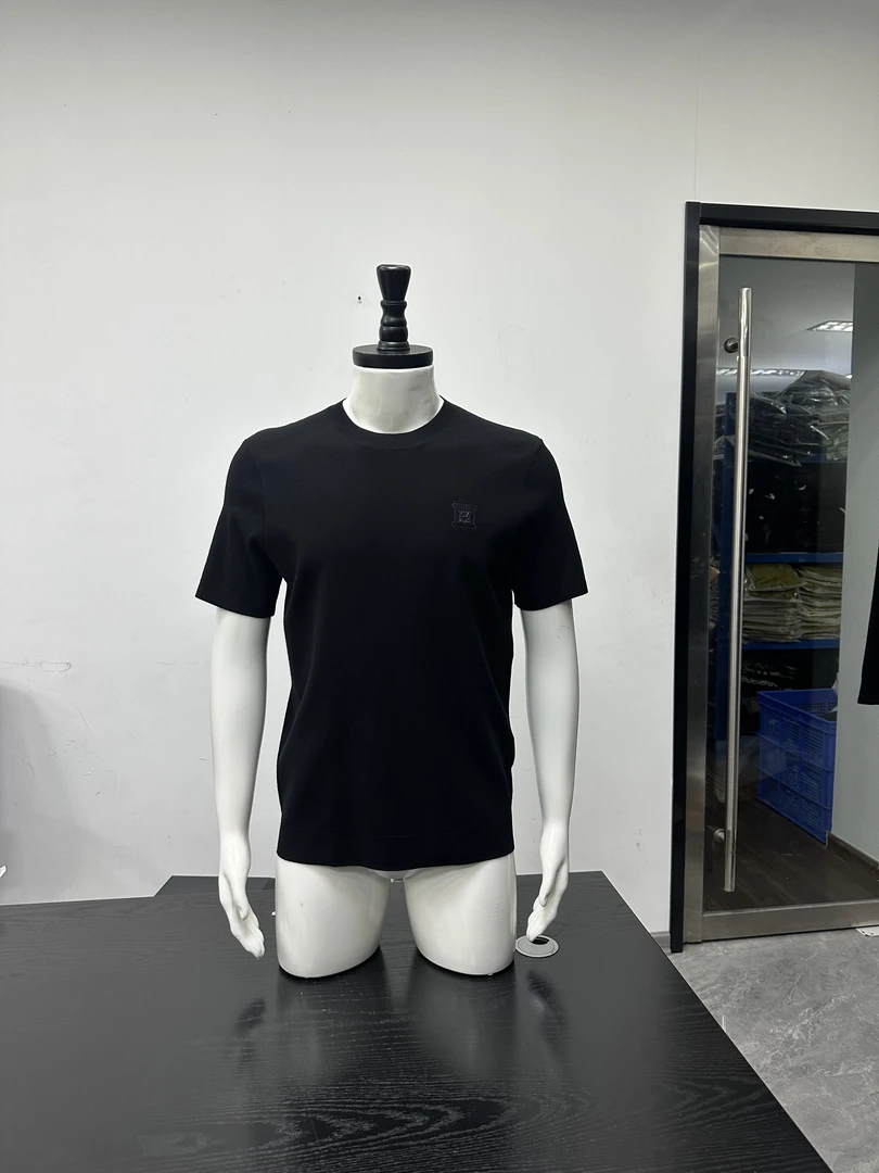 027男士秋冬针织短袖高端