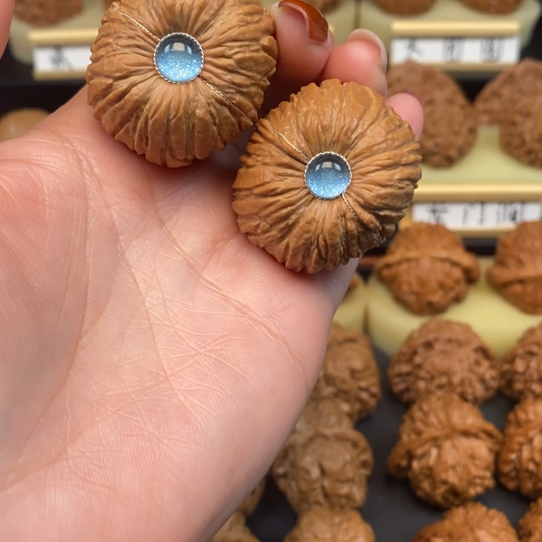 吊坠文玩核桃猴头