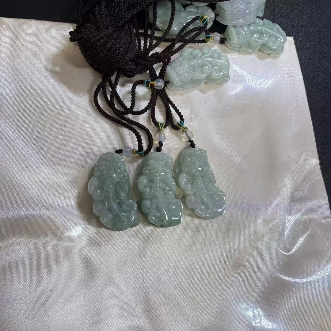 天然A货翡翠貔貅吊坠-f009-多样性发一