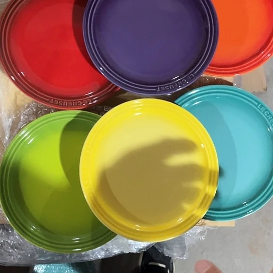 盘外贸单6个陶瓷陶瓷7英寸