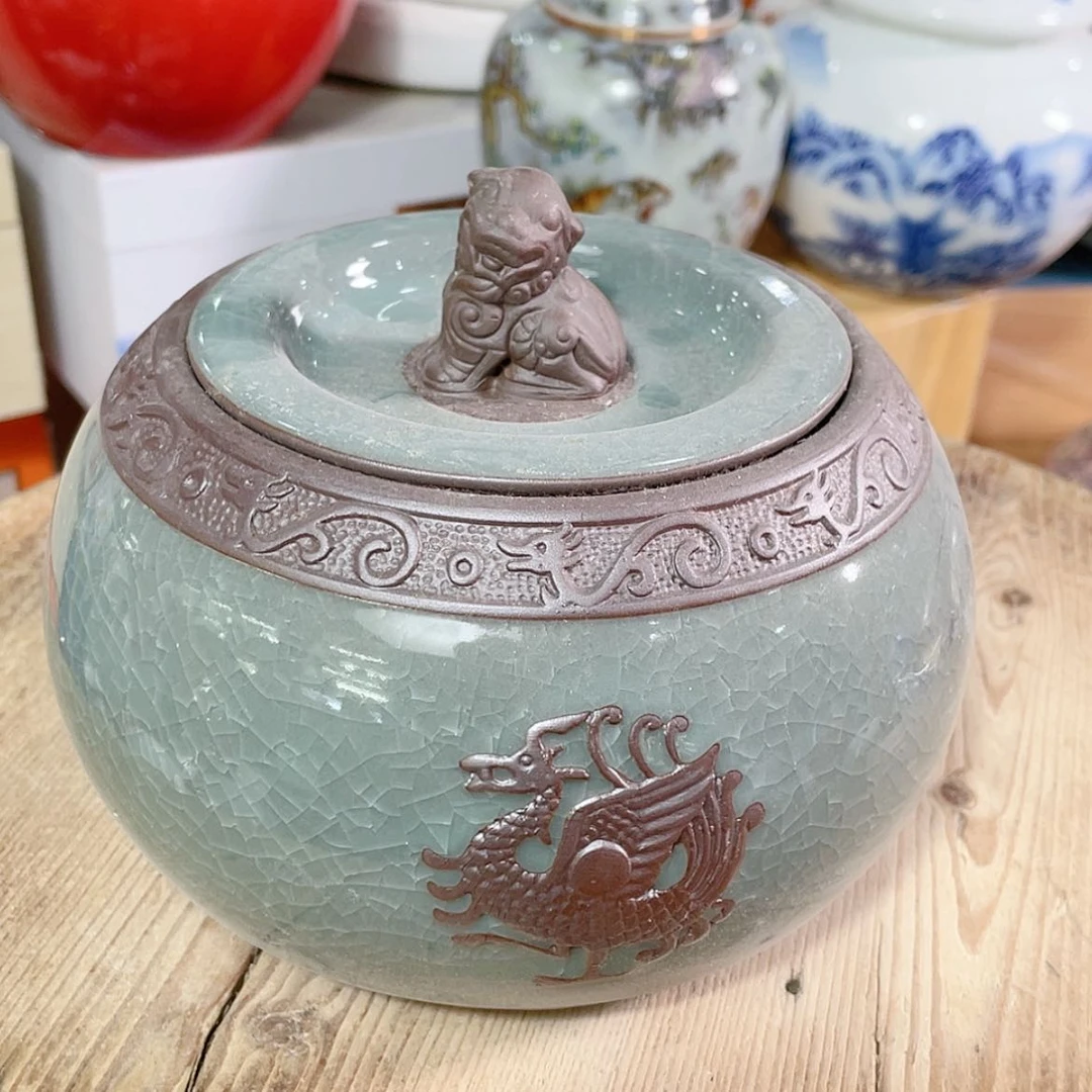 【闪购商品】罐陶瓷茶叶罐密封罐