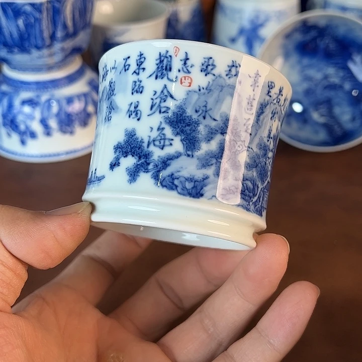 耿***瓷片景德镇全手工手绘陶瓷