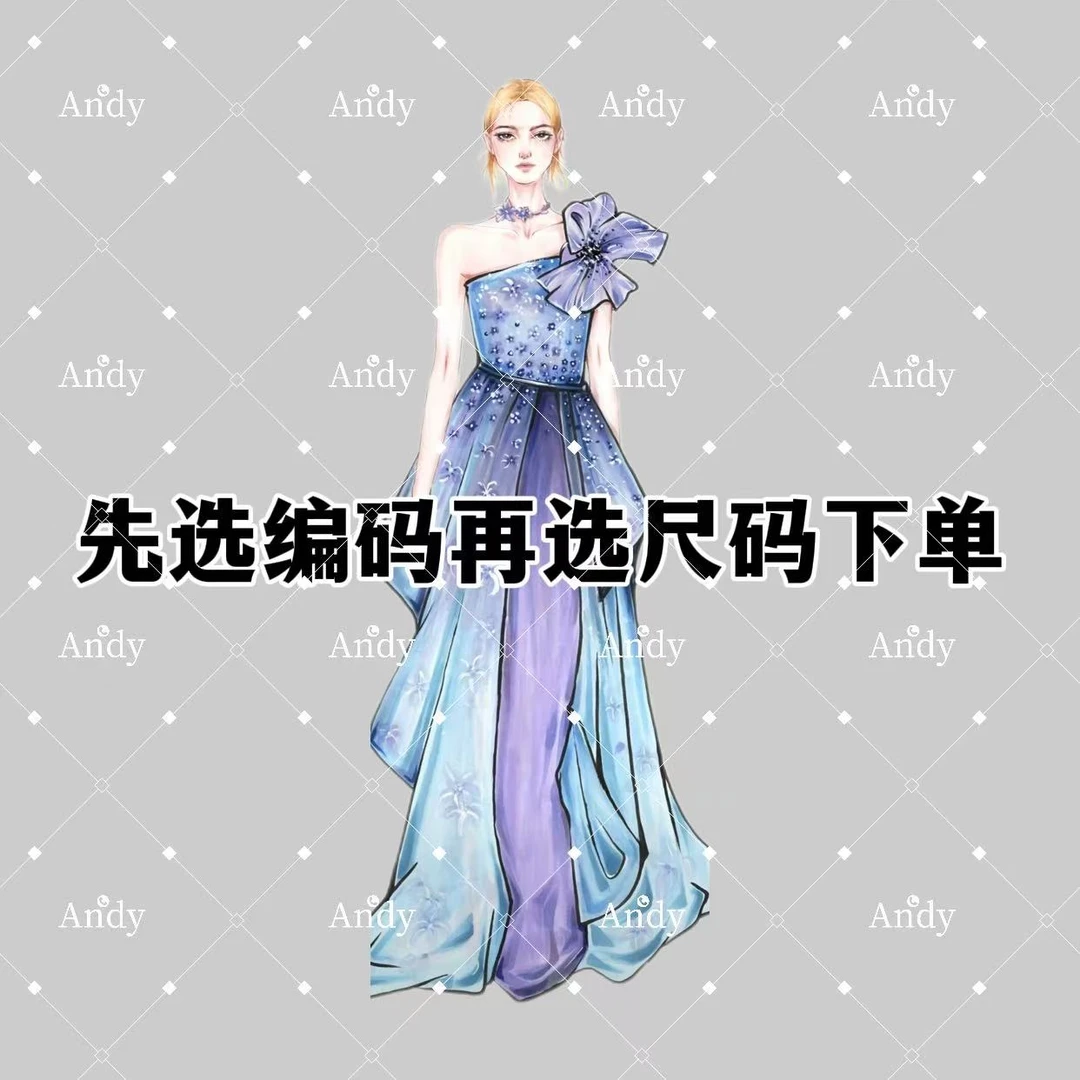 【D编码合集 上选编码 下选尺码】新款连衣裙时尚收腰女士长裙610