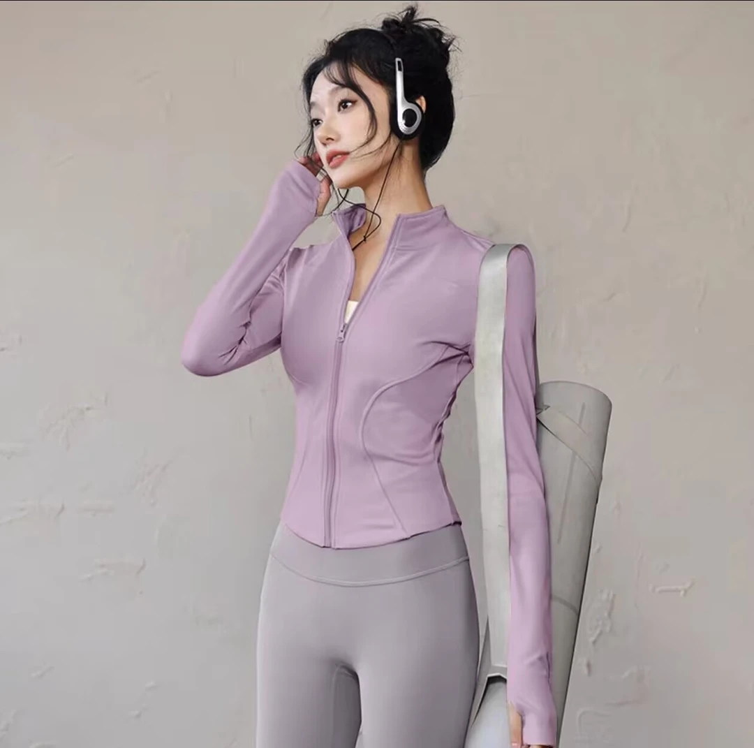 V501-699直播选款高品质修身显瘦瑜伽运动美背上衣裤子