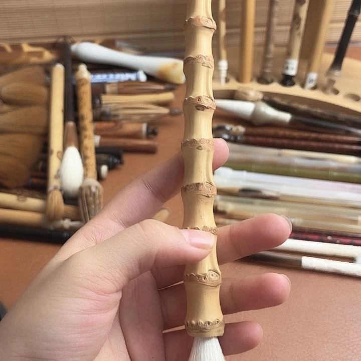 罗汗竹纯羊毫3.7。