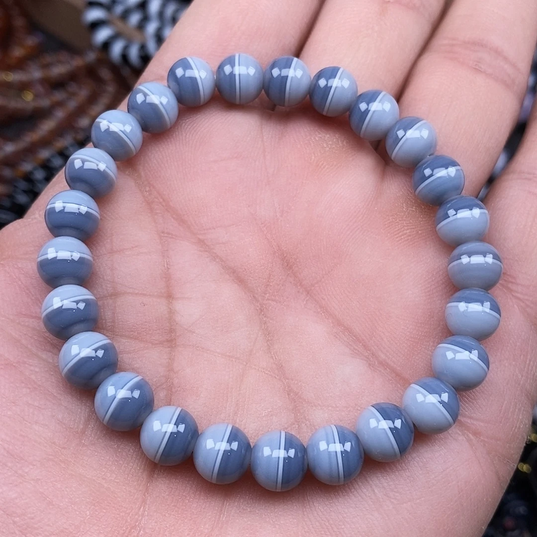 玛瑙/玉髓未镶嵌手链