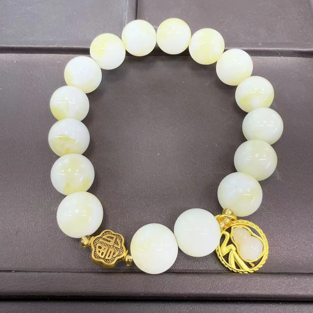 蜜蜡设计款手串155