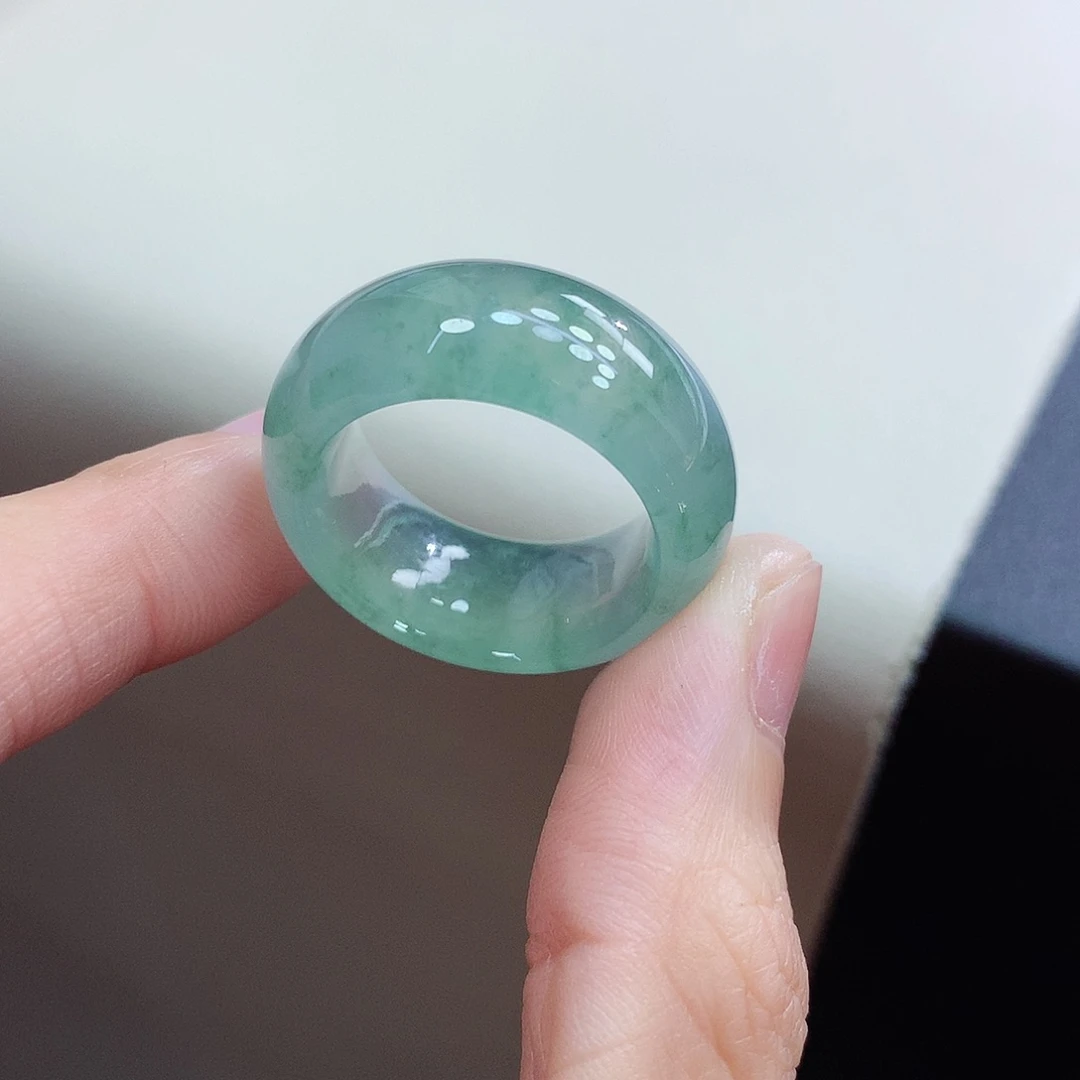 未镶嵌戒指翡翠19-20号