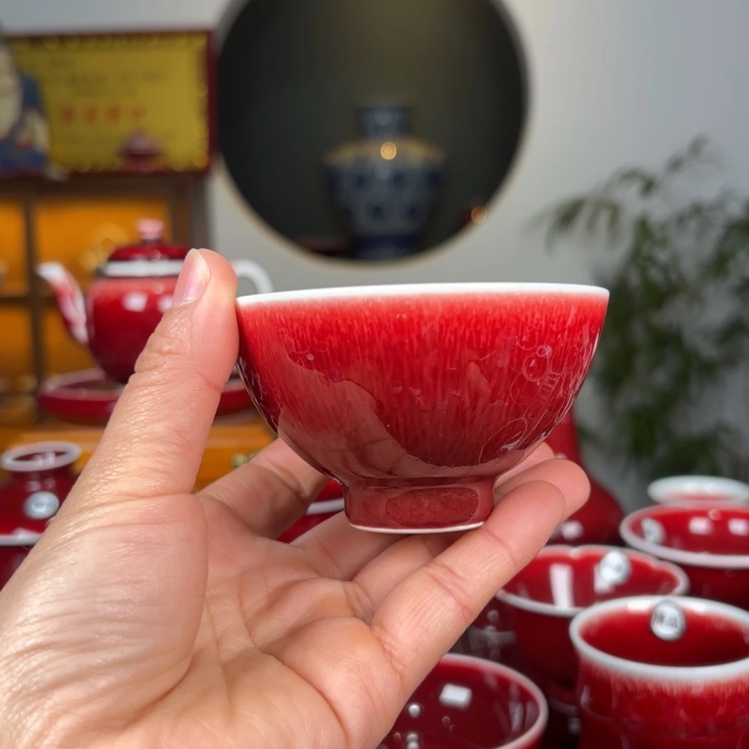 杯子景德镇原矿陶瓷杯