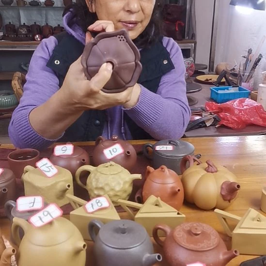 茶碗紫砂宜兴紫砂制作精工