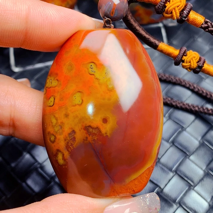 玛瑙/玉髓颈饰未镶嵌战**9