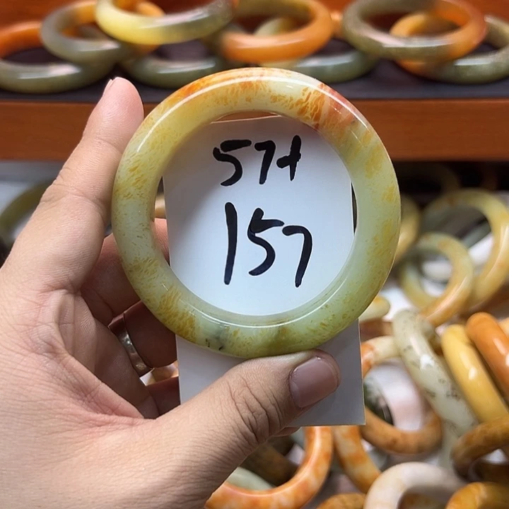 蛇纹石玉合金手镯
