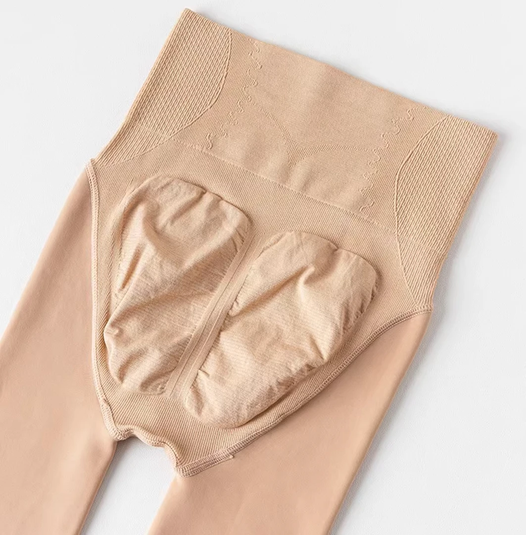 新款秋冬季精品250克高腰加绒加厚面膜袜光腿神器女裸感打底裤