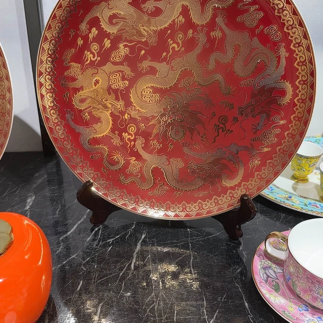骨瓷珐琅彩工艺制作