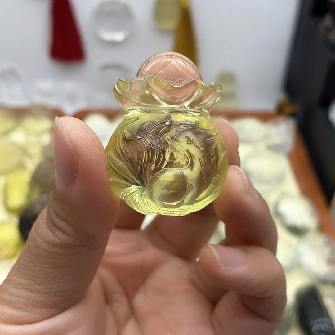 水晶吊坠(赠链)未镶嵌路*.