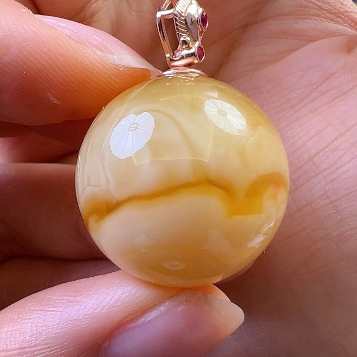 未镶嵌颈饰蜜蜡蜜蜡