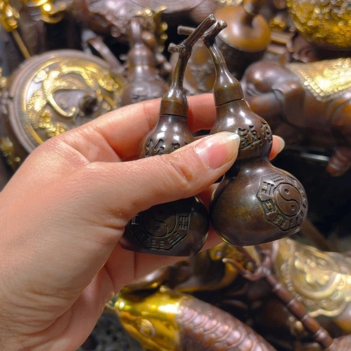 铜器摆件收收藏藏