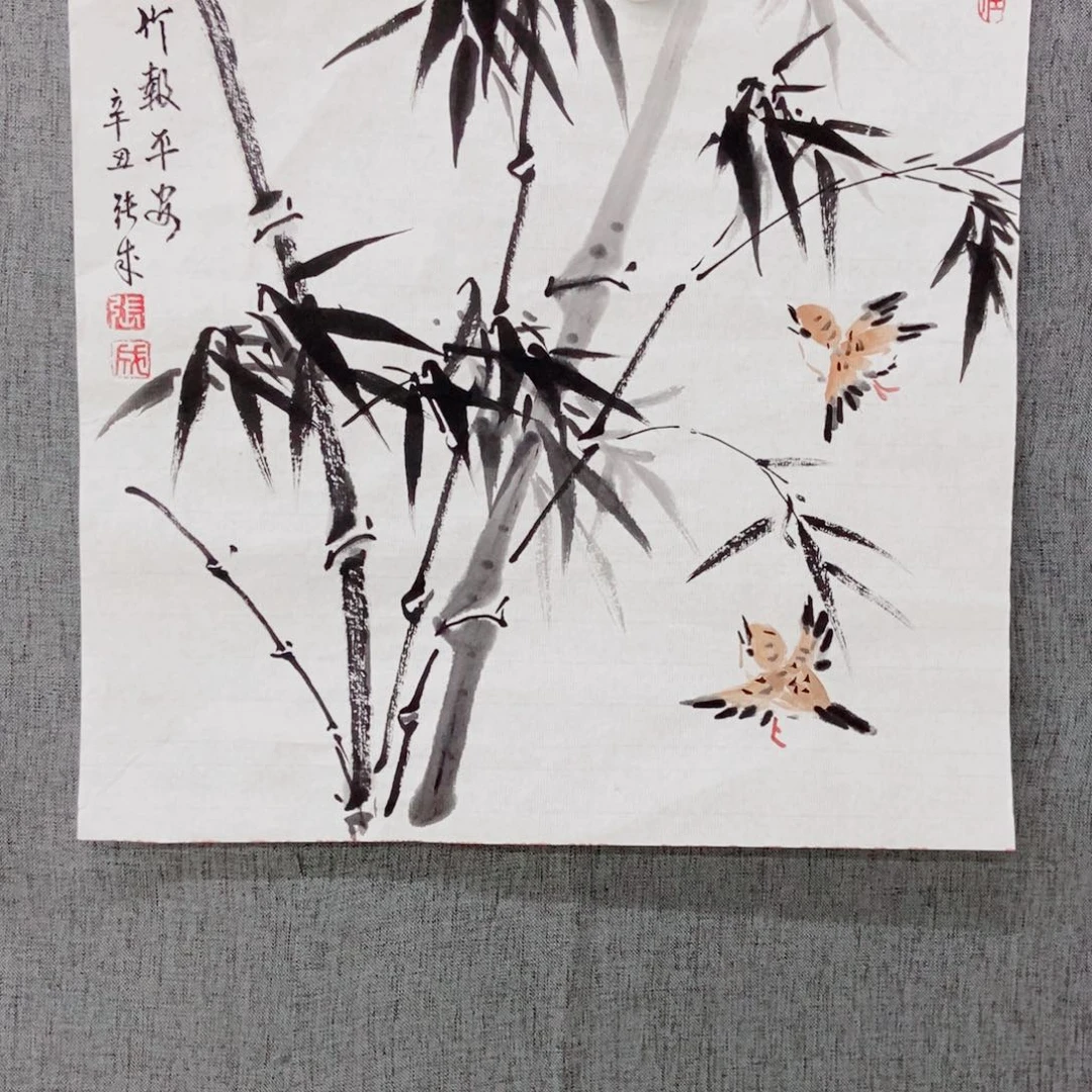 国画手写手绘国画作品1