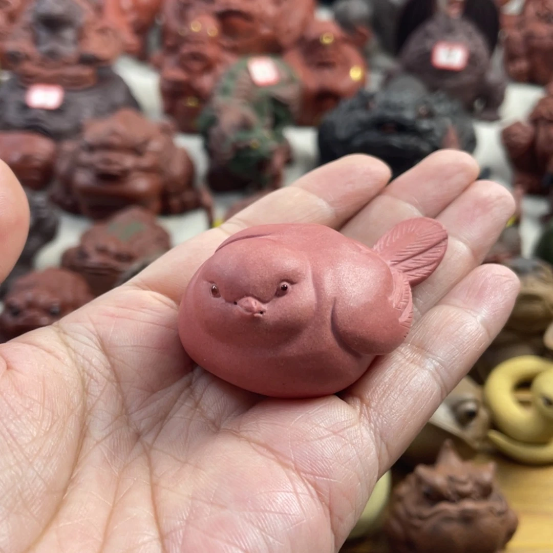 【闪购商品】紫砂茶宠紫砂小鸟