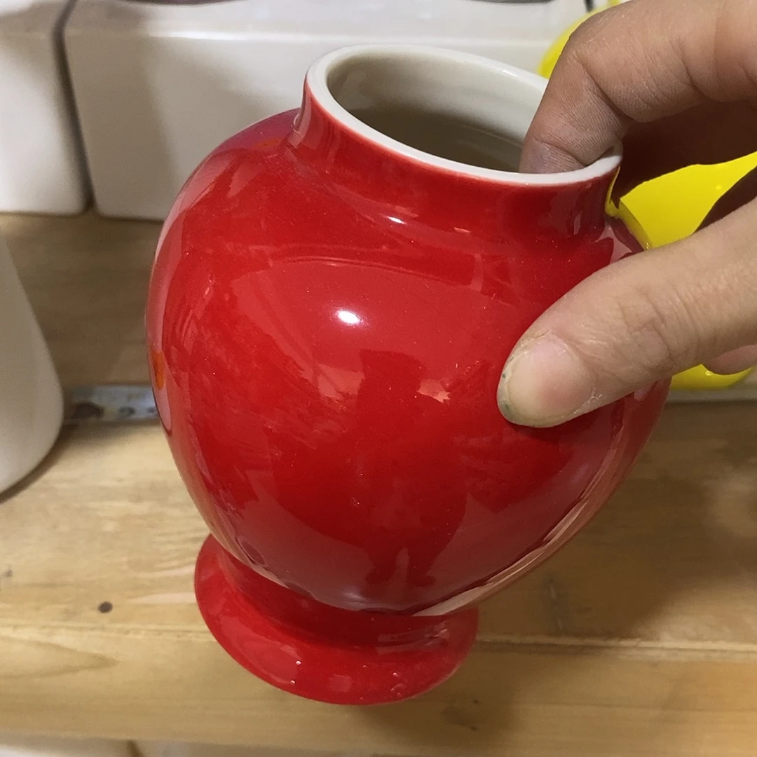 杯子水培陶盆无孔 瑕疵介意勿拍