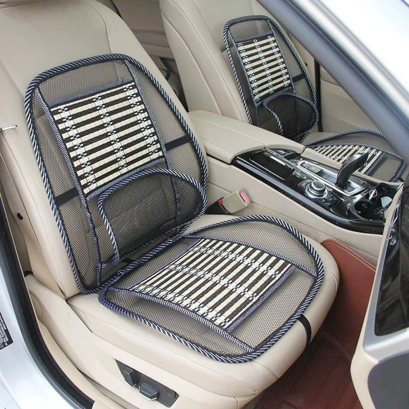 护垫用凉一体靠背汽车腰大货车腰垫竹子背靠坐垫小轿车通风夏季垫