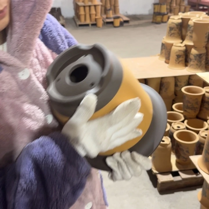 紫砂花盆破损补发