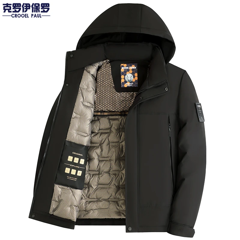 羊毛滑雪服冬季外套保罗男士加厚冲锋衣户外棉衣保暖棉服防风防寒