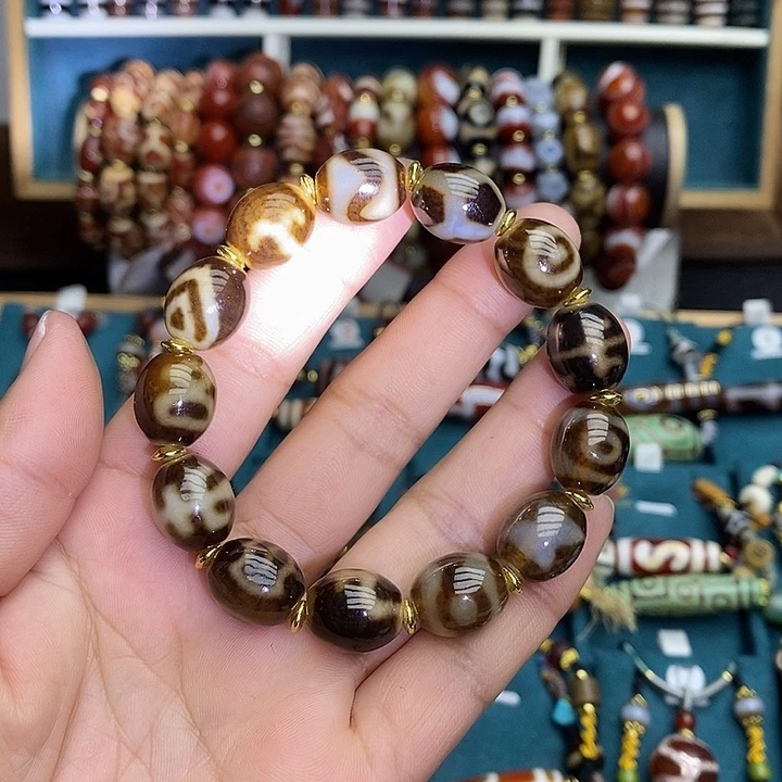 玛瑙/玉髓颈饰合金