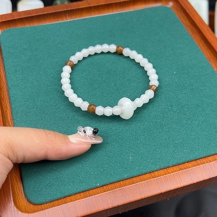 和田玉未镶嵌手链高品手串