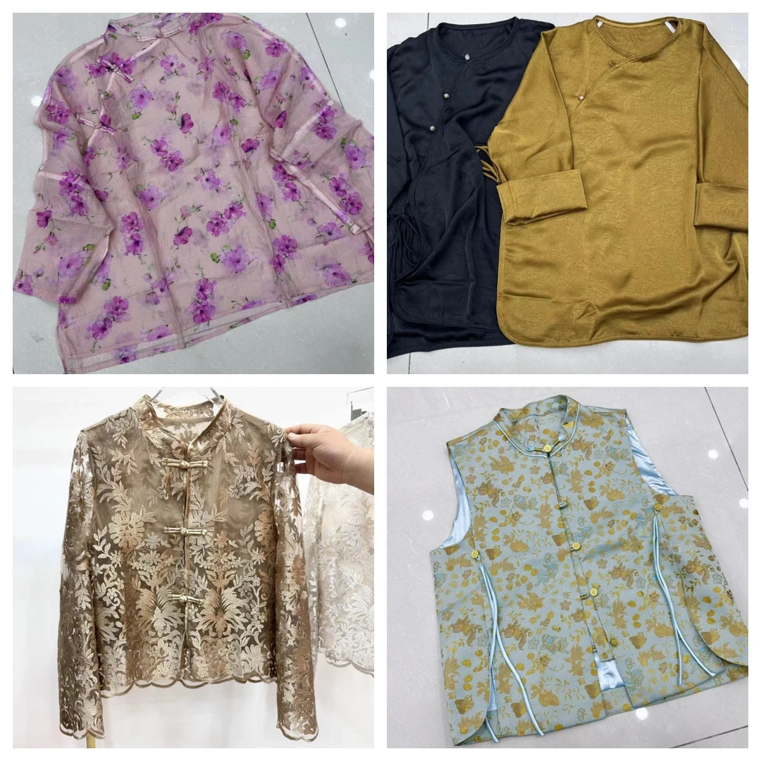 【默认微瑕】国风上衣青货以直播间实物为准