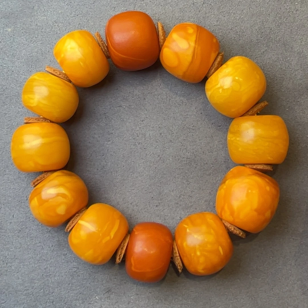 蜜蜡未镶嵌吊坠(不含链)