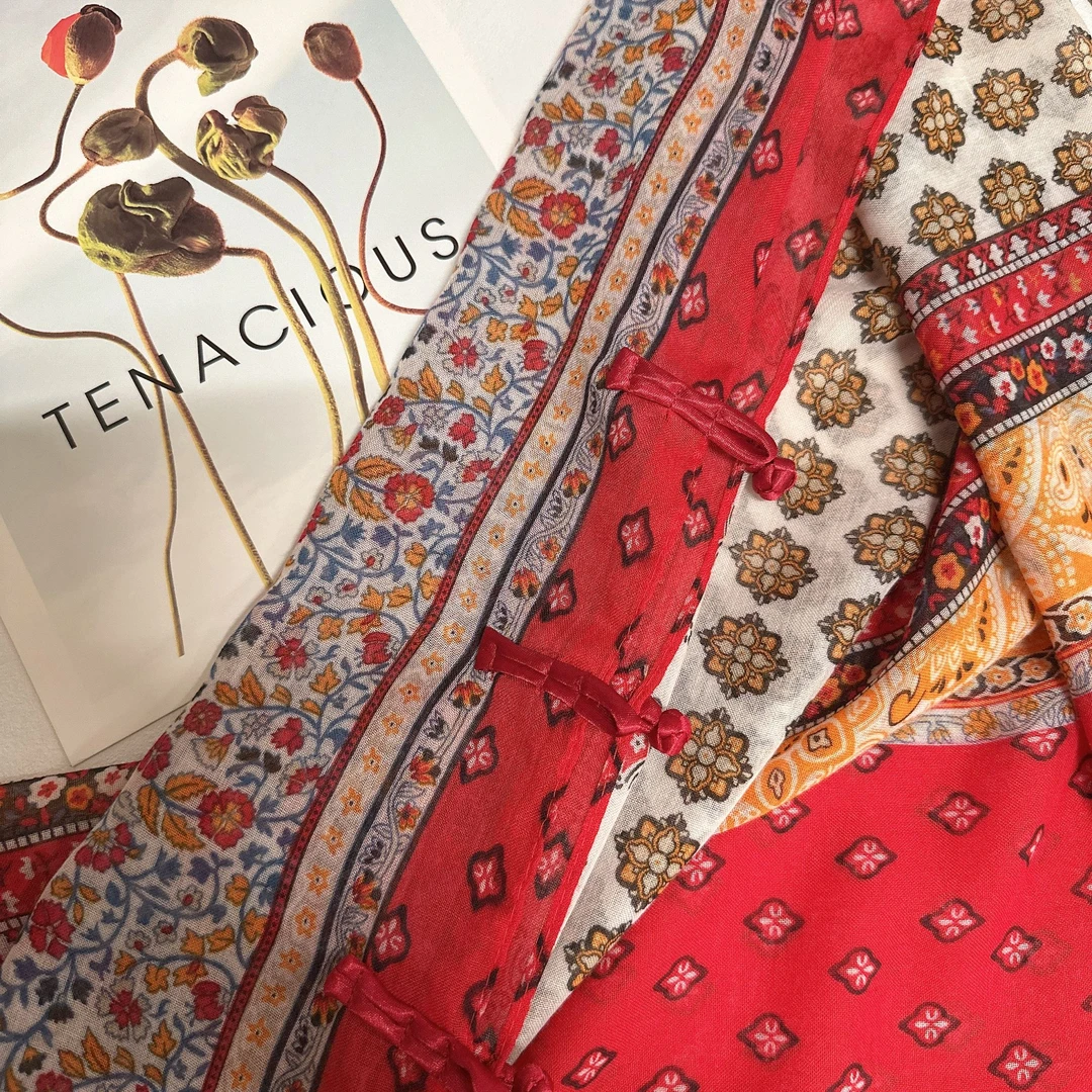 百搭棉麻丝巾围巾披肩