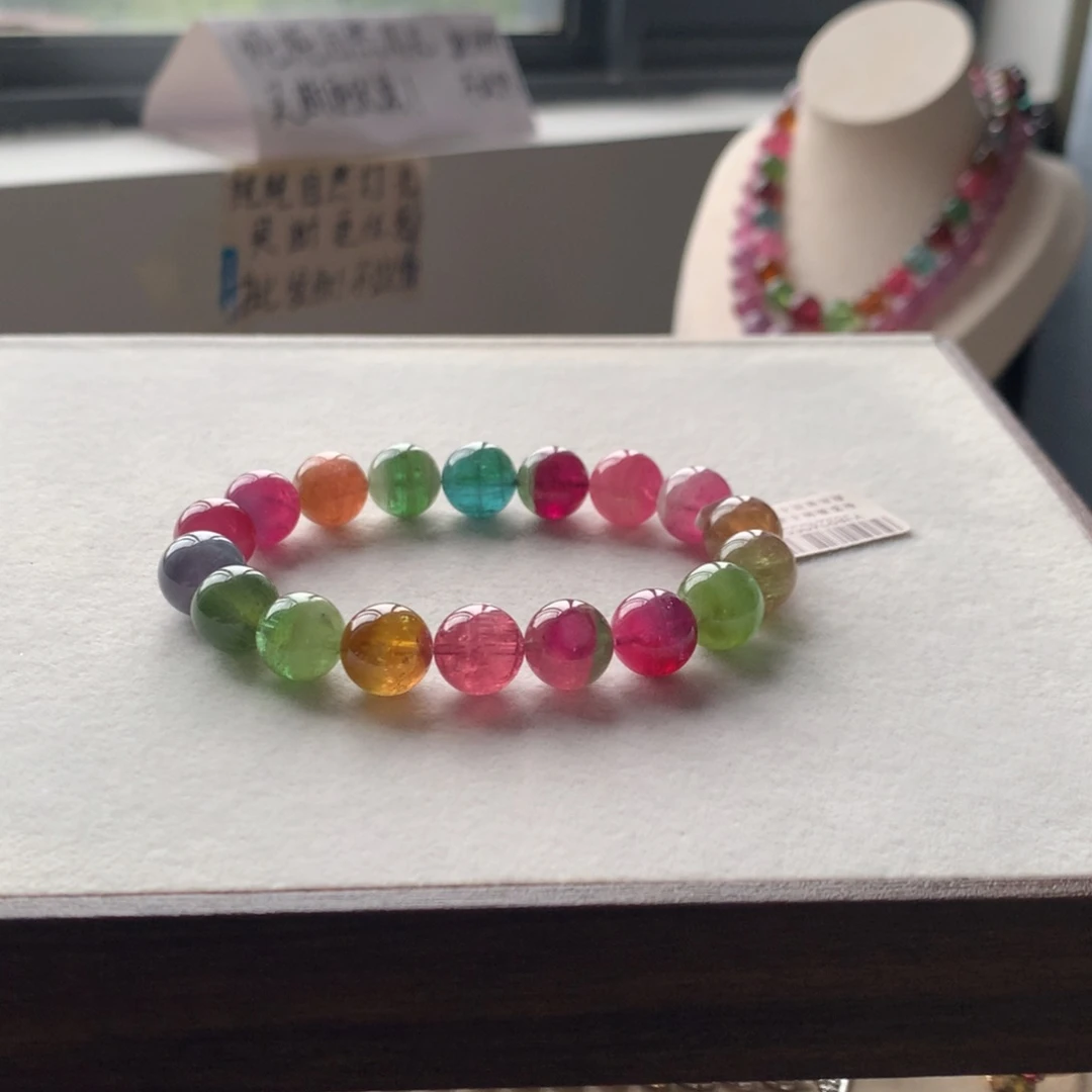 未镶嵌手链碧玺碧玺