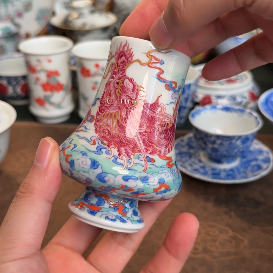 爱***妈纯手工手绘陶瓷茶具