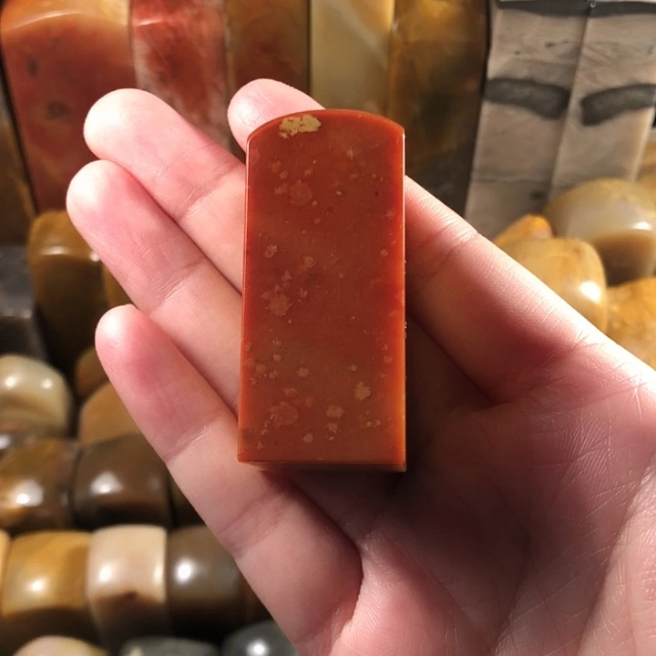 印石昌化石昌化红田印章