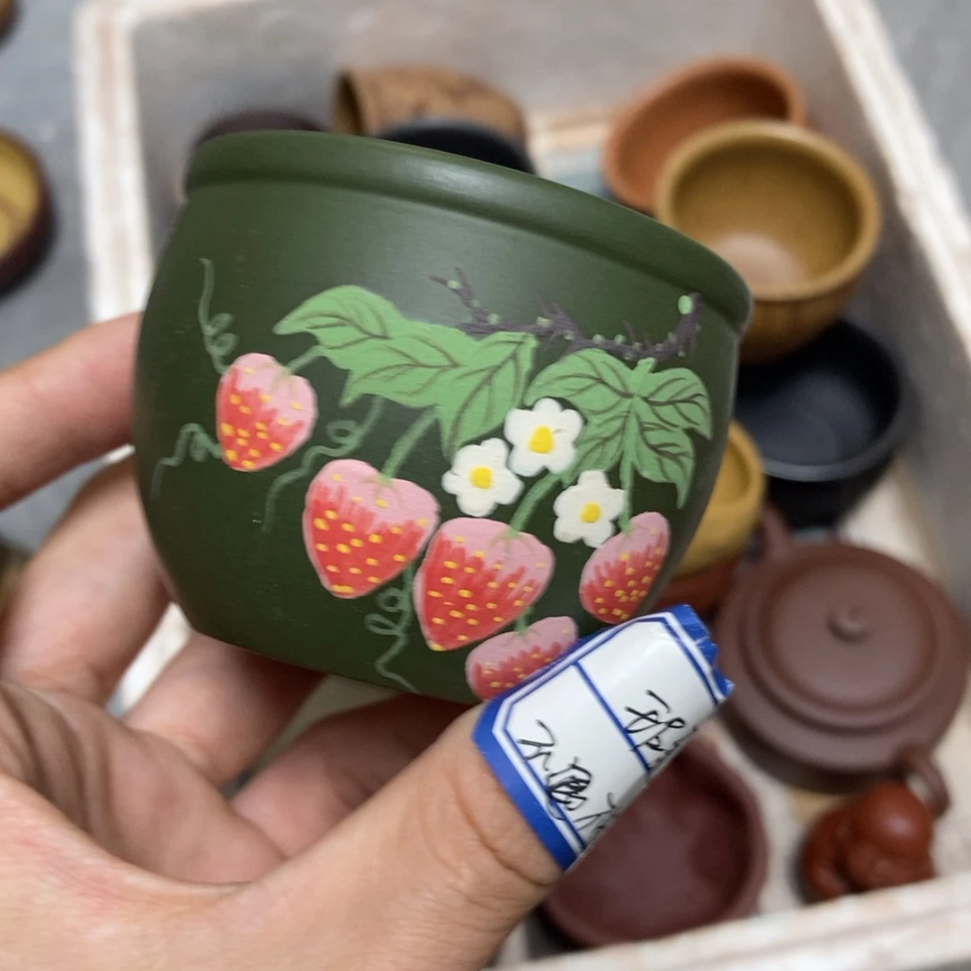 茶杯紫砂瑕疵不退不换，