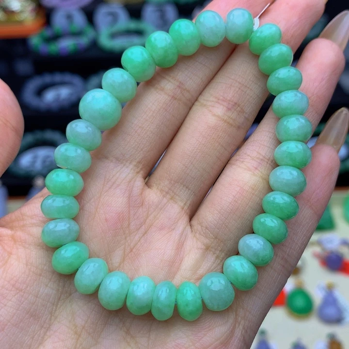 翡翠未镶嵌手链翡翠8