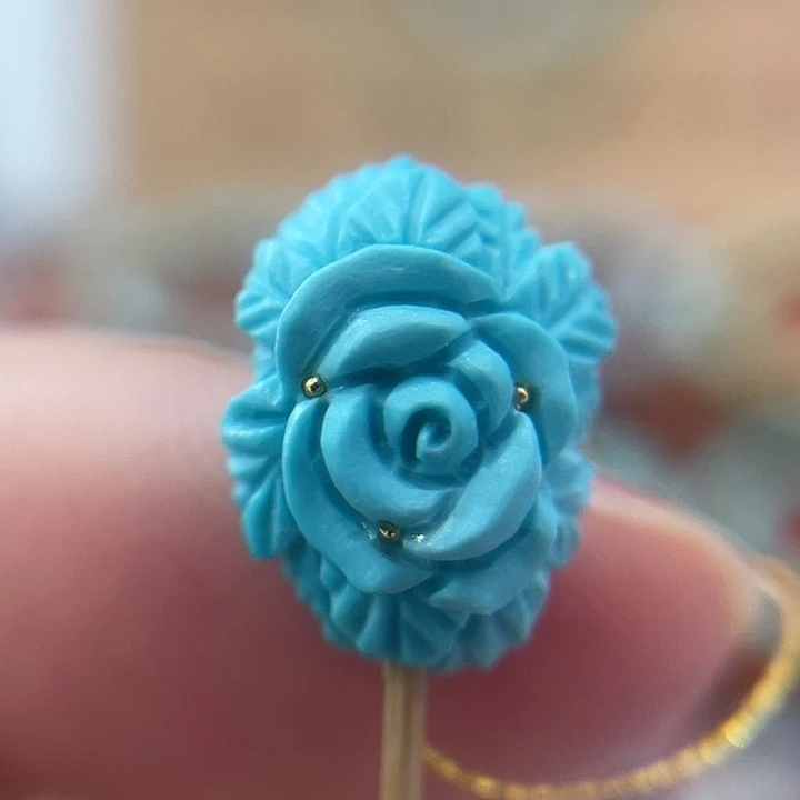 绿松石未镶嵌珠宝奇石