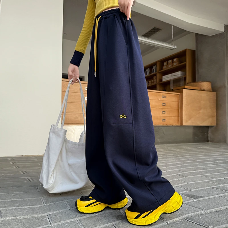 女童裤子春秋洋气休闲裤2025新款6-12岁中大童秋季弯刀裤时尚百搭