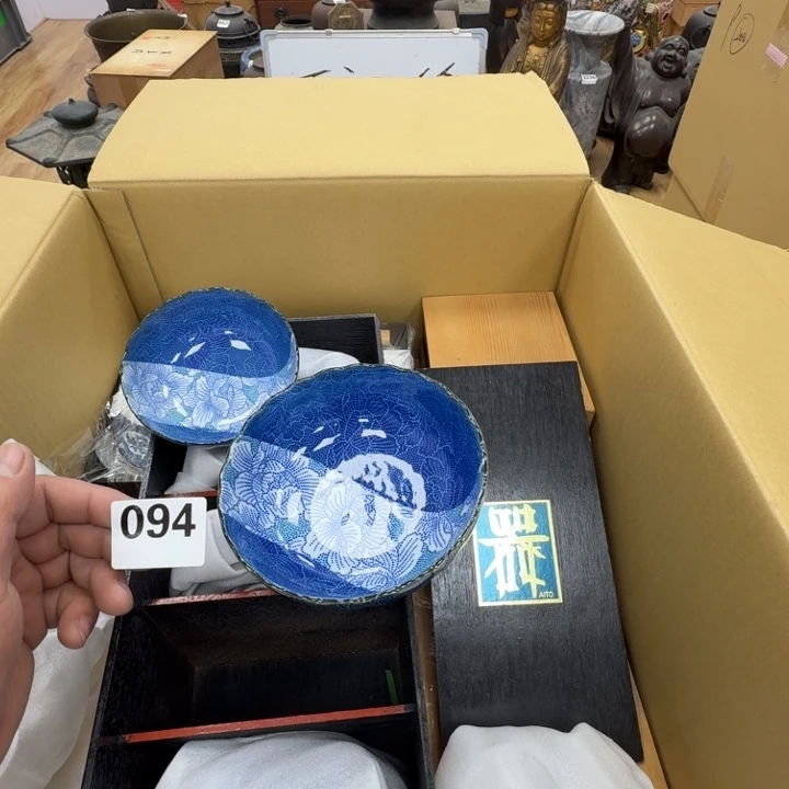 瓷片工艺品摆件瓷器摆件正能量