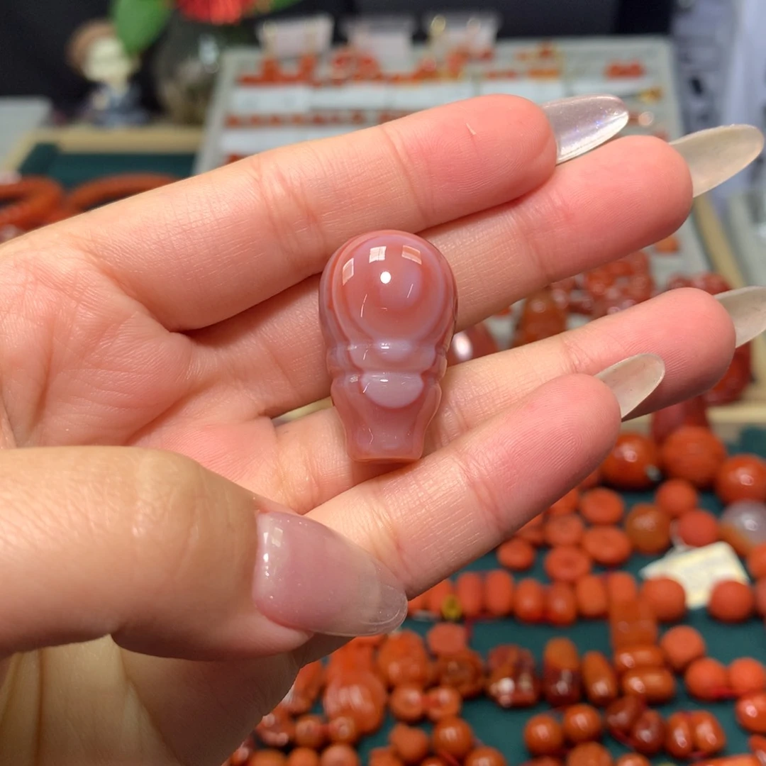 【闪购商品】南红玛瑙三通未镶嵌