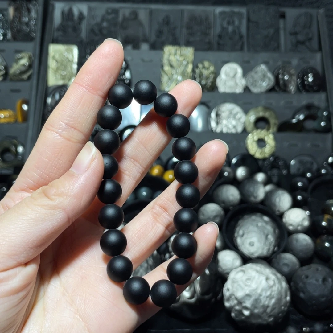 M***c黑曜岩未镶嵌珠宝奇石
