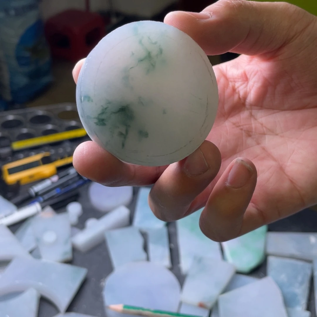 未镶嵌定制翡翠浪**崖包工