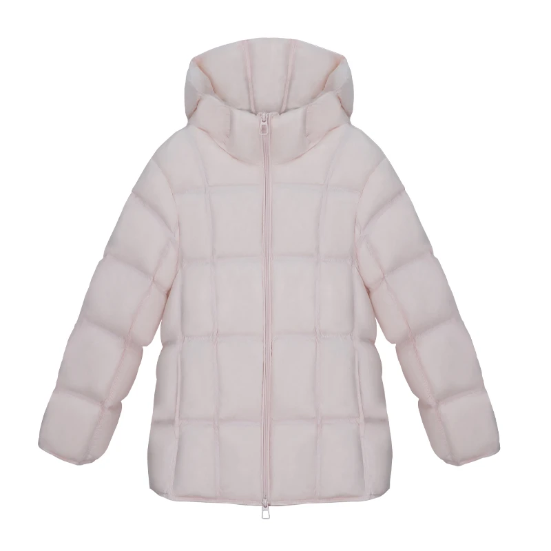 【兰总专属】2025新款95白鹅绒时尚休闲连帽羽绒服百搭6666