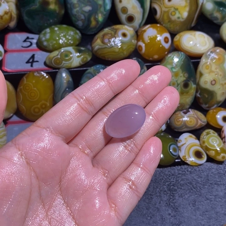 玛瑙/玉髓珠宝奇石未镶嵌张*萤