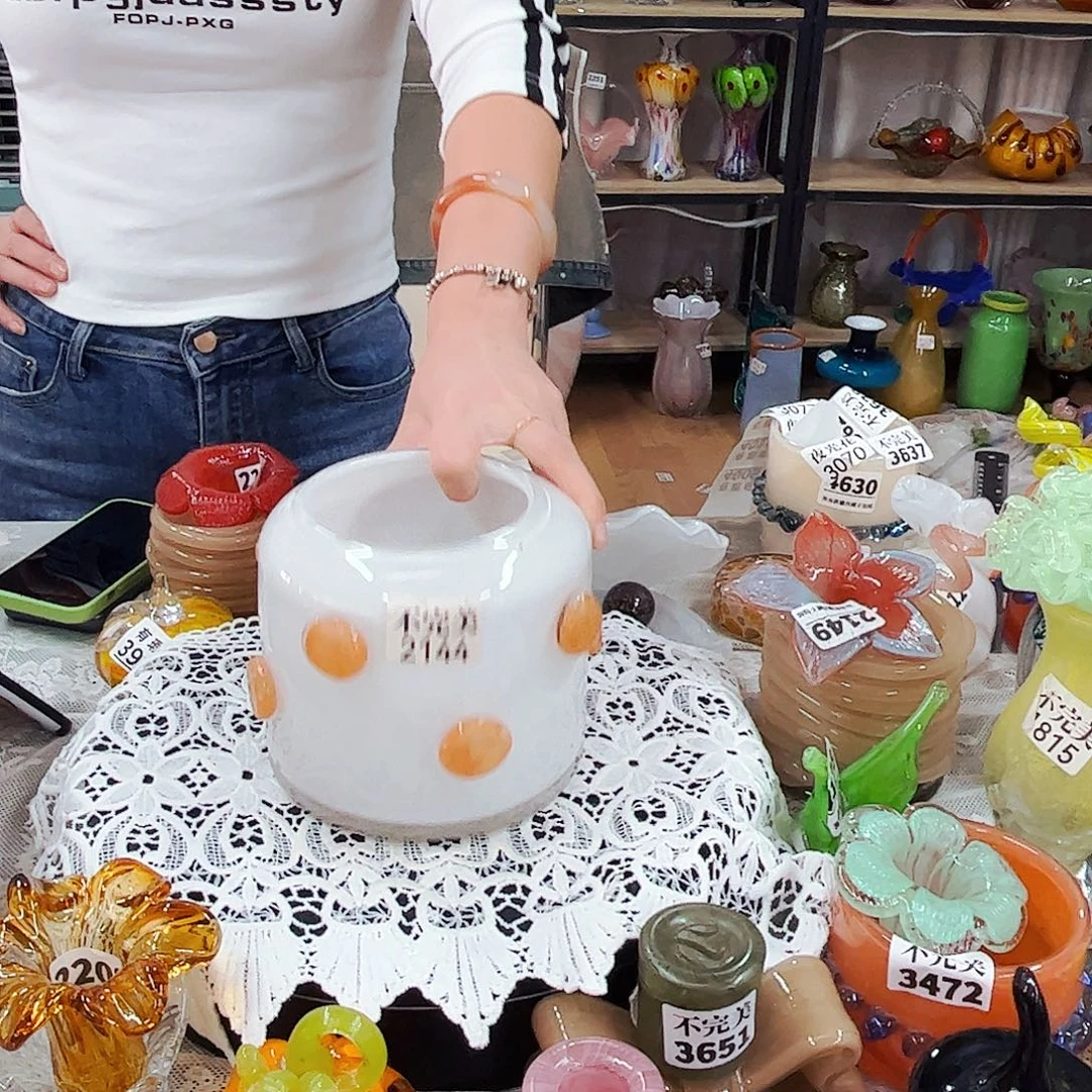 2144 家悦琉璃工艺品不完美