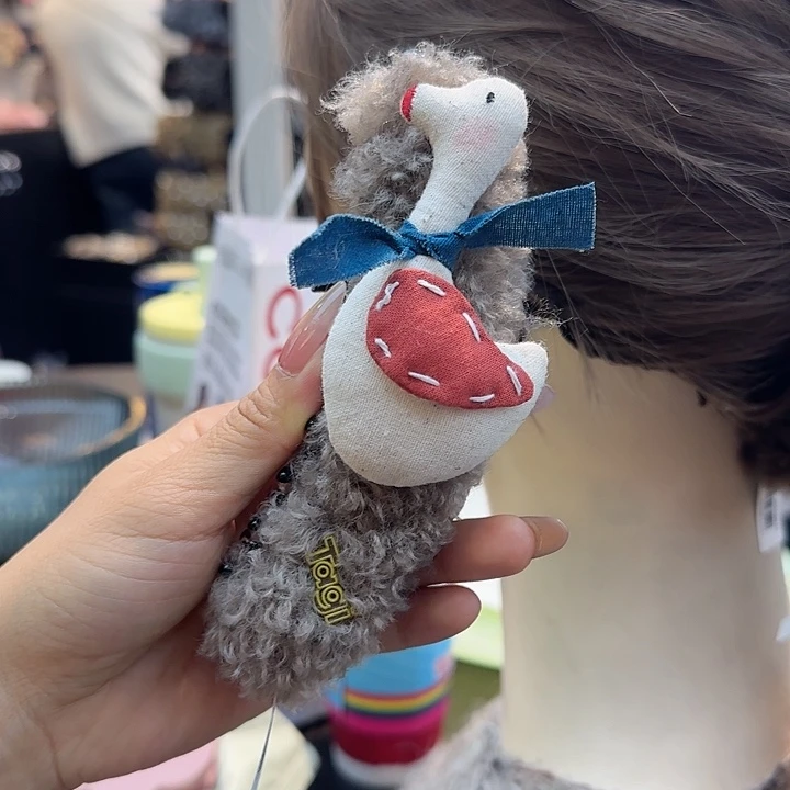 非金属布艺大鹅香蕉夹